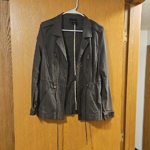 Dark Green Utility Jacket